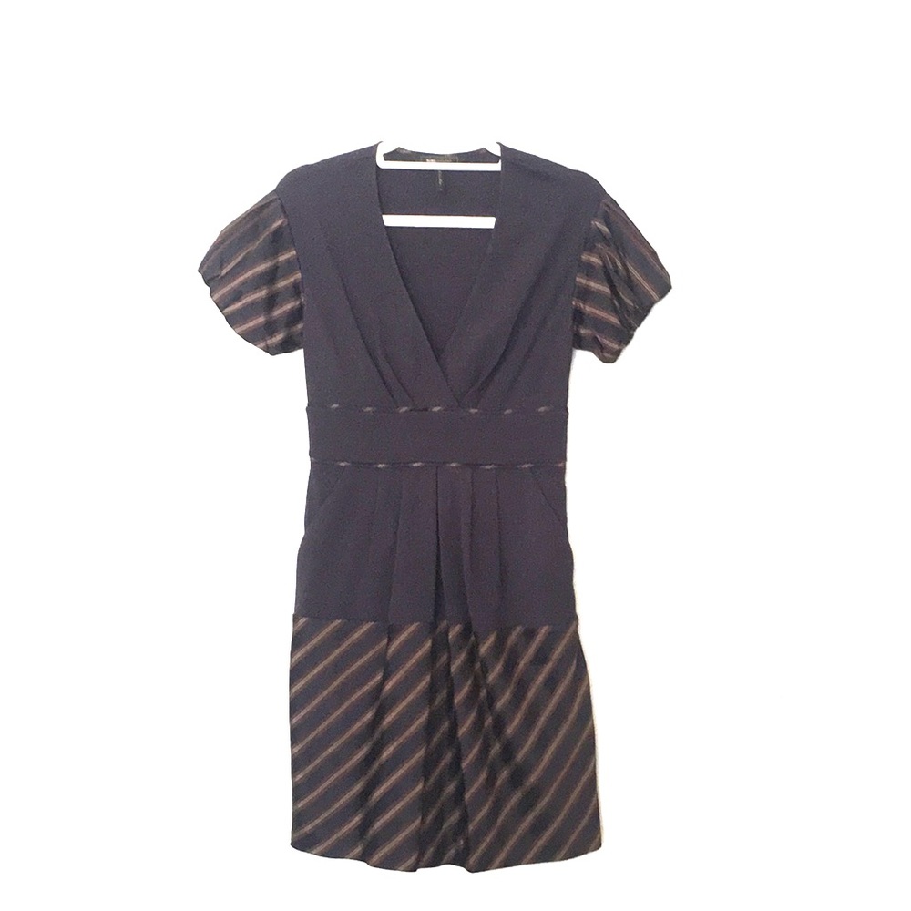 BCBG Maxazria Navy Dress